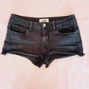 PINK VS Black Midrise Shorts